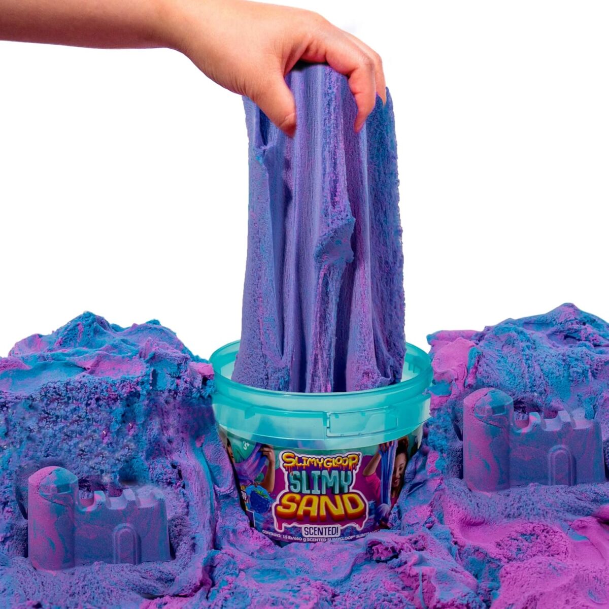 1.5 lbs of Berry Scented Moldable, Stretchable, Expandable Cloud Slime