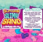 SLIMYGLOOP Slimy Sand, 3 Lbs of Stretchable, Expandable, Moldable Cloud Slime, Non Stick, Slimy Play in A Resealable Bag, Great for Sensory Bins, Sensory Toys for Less-Mess Fun, Ages 3, 4, 5, 6, 7