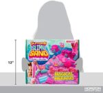 Magical Mermaid, 3 Pounds of SlimySand in 3 Colors (Purple, Blue Glitter & Pink),7 3D Molds & More! Reusable Box. Super Stretchy & Moldable Cloud Slime, Great For Tactile Fun, Multi